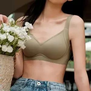 3D 볼륨 노와이어 심리스 브라