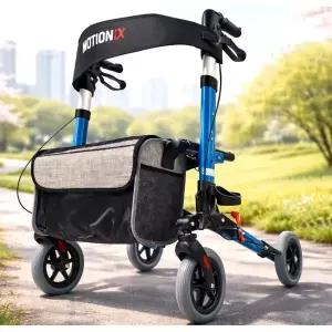 모션헬스케어 신제품 48cm 안장 실버카 노인보행보조기 노인용품 어르신보행기 할머니유모차 MH-90