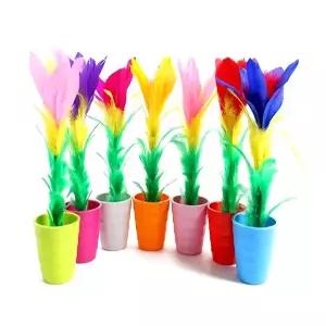 요술 팡팡 초등학생 어린이마술도구 꽃나오는지팡이 고급형 플라워완드 마술봉