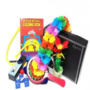 요술 팡팡 KC 요술팡팡 어린이마술도구세트 총8종구성 마술사가방 7종매직용품 초등학생 학예회