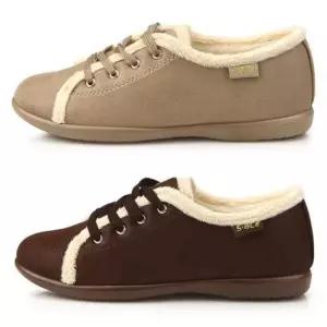 털운동화 운동화 여성 방한 트래킹화 털신 발편한