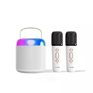 유니콘 블루투스 v5.3 듀얼마이크 노래방 스피커