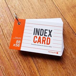모닝글로리 정보카드 단어장 인덱스 단어카드 암기카드 88x56