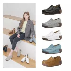 올리 소가죽 제인 컴포트슈즈 6cm