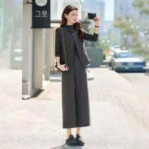 여자 팬츠 봄 정장세트 세트 슬림핏 럭셔리 3종 원픽1
