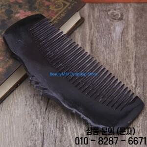 40JD Mandarin Duck 손잡이를 가진 새로운 고급 천연 혼 헤어 빗