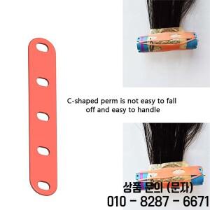 20Pcs 이발소 파마 밴드 헤어 막대 롤러 탄성 고무 웨이브 전문 스타일링 도구