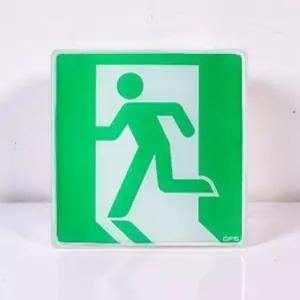 입체형 유도등 피난 복도 통로 비상구 소형 계단 벽부형 중형