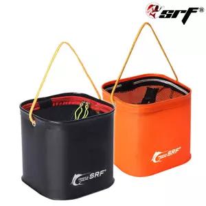 SRF 두레박 낚시 미니 접이식 투명 바다낚시 소형 물통 하드 조과통 대형 21형