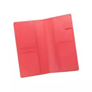 가죽수첩 커버 속지 플래너 레드 포켓형 A5 사이즈 다이어리 케이스