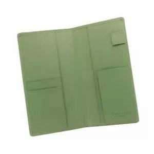 가죽수첩 커버 플래너 속지 돌체A 그린 포켓형
