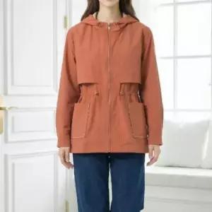 [하프클럽/옷자락]여자 나일론면혼방 케이프 오버핏 야상 자켓