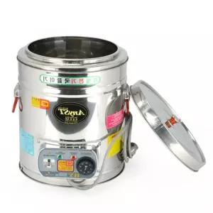 녹슬지 않는 국산 스텐 전기 보온 국통 간편한사용 PC방물통 식당용 캠핑용 수도꼭지 물끓이기 라면물포트