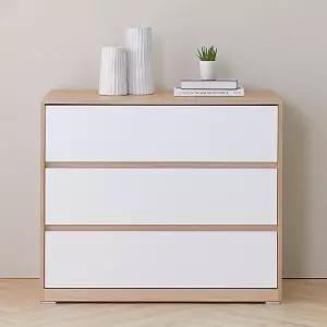 아트박스/벨리카가구 모이 틈새 슬림 원룸 3단 서랍장 900