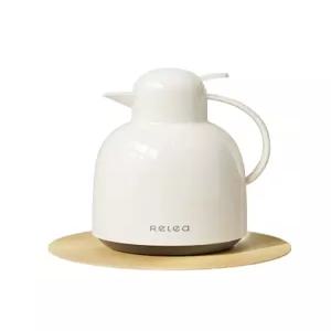 진공 1L 주전자 보온보냉 화이트