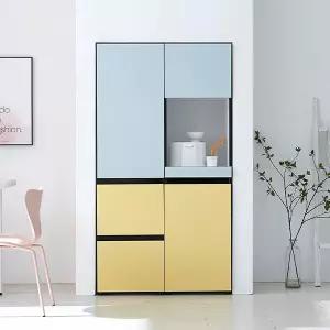 아트박스/바이탈버브 코지 오브제 500서랍형+밥솥수납 LPM 광파 주방수납장