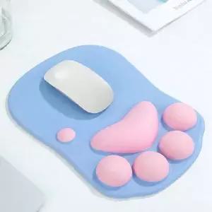 귀여운 젤 마우스패드 고양이 발바닥 손목 보호 패드