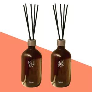 헤트라스 대용량 디퓨저 선물세트 500ml 2개 라튤립샤워향 프리미엄 실내방향제