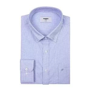 [롯데백화점]레노마 모달 필라필 스트라이프 일반핏 긴팔 셔츠 RZRSG0043-BU