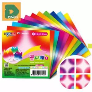 미술용 꽃나래색종이 1600매 준비물 종이접기 어린이집 공작 유아 재료 학접기 유치원 학교 만들기 소형