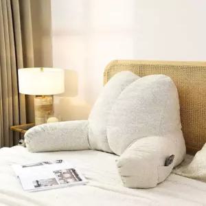 등받이 삼각쿠션 바디필로우 롱베개형 침대 거실 삼각