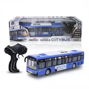 [보리보리/소이토이]코리아 시티버스 고휘도 LED 라이트 리얼 시내버스 무선 조종 RC카 자동차 장난감