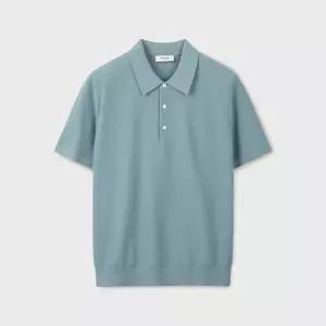 [롯데백화점]에디션 조직감 카라넥 반팔 스웨터 2종 LSG3ET1901