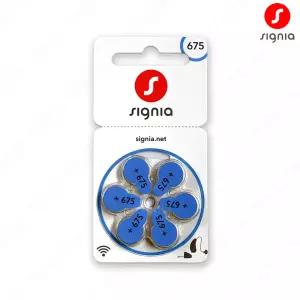시그니아 보청기 배터리 밧데리 675A 6알 1개