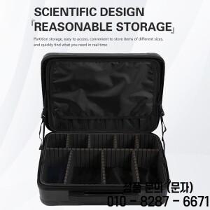 전문 이발사 가위 케이스 방수 헤어 스타일리스트용 대용량 트리머 도구 보관   수하물 동반자