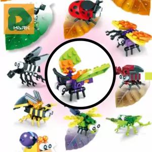 창의력 곤충블럭 24p 교육용 장식용 미니어처블럭 어린이 완구 선물 세트