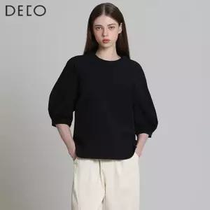 소매 턱 블라블라우스