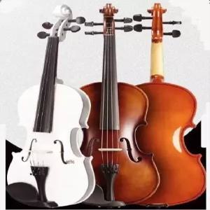 바이올린 컬러 연습용 수제 어쿠스틱 입문자 활