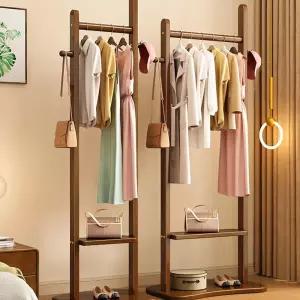 원목 행거 펜션 소형 민박 손님용 호텔 미니 옷걸이 인테리어 숙박 우드