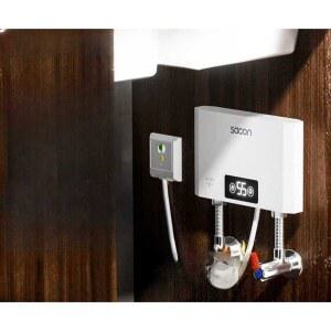 순간 미니 온수기 주방 화장실용 온수 수도꼭지형 컴팩트 샤워기 전기