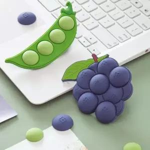 냉장고 자석 미니보드 꾸미기 포도 장식품 메모판