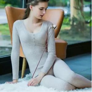 사방스판 마리트 발열 경량 레이스 내복 방한 겨울 내의 긴팔