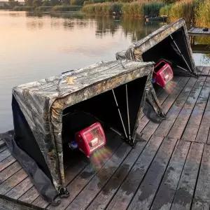 [트라이캠프] 프리미엄 무릎텐트 / 솔무늬 이글루 난로텐트