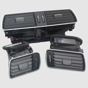 Passat B6 B7 Cc 2007-2015 장비 공기 배출구 센터 콘솔 에어컨 냉기 가열 그릴 3Ad 819 701A 728