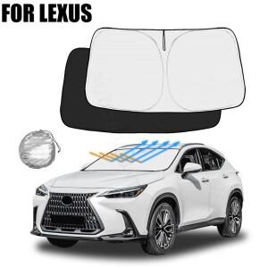 Lexus NX RX ES 2019-2025 자동차 앞 유리 차양 커버 창 바이저 인테리어 액세서리 UV 보호