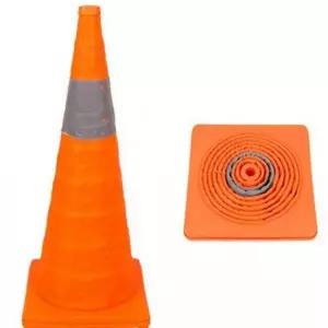 [RIZPICK]안전 라바콘 60CM 접이식 휴대용 꼬깔 칼라콘