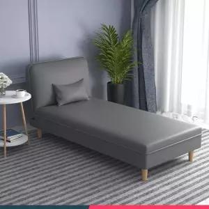 1인 소파 이동식 접이식 거실 패브릭 매트리스 사이드