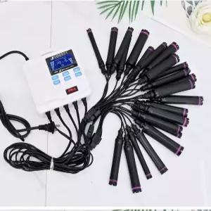 미용실멀티펌기 헤어셋팅 헤어롤기기 디지털 셀프 앞머리 열처리 미용 셋팅기