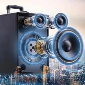 이동형 스피커 충전식 공연용 파워드 행사용 강의용 앰프