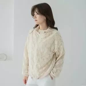 [마담4060]엄마옷 마담4060 점퍼 중년여성 데일리 레이스리버서블후드 -YJP2603034-