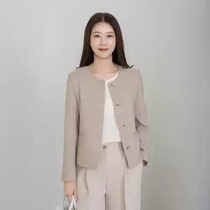 엄마옷 마담4060 자켓 여성 데일리 [클래씨마담]블렌딩라운드 -YJK2603040-