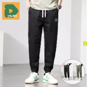 쿨링조거팬츠 아이스 슬랙스 바지 밴딩 여름용 작업복 팬츠 배기 조거 웨어 남성 츄리닝 기능성 워크 허리