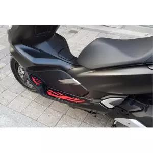 PCX125 발판 오토바이 튜닝스텝 페달 부품 가드 플레이트 주행 덴덤 안전