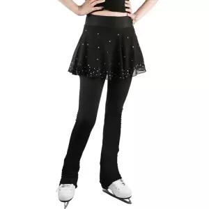 입문용 연습복 피겨스케이팅 상하의세트 트레이닝복 스케이트의상 허리밴딩 주니어