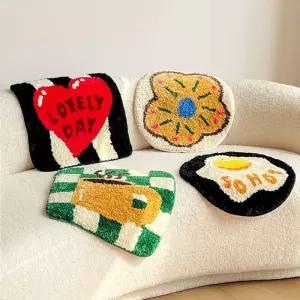 레치훅 방석 만들기 취미 스킬자수 니틀 DIY 재료