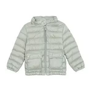[몽클레어]키즈 란스 LANS 로고 패치 경량패딩 자켓 그린 1A000 20 597YF 91Z